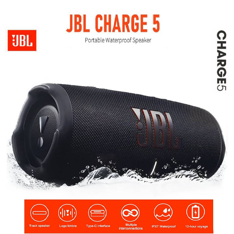 JBL Charge 5 - Paquete de altavoz portátil Bluetooth