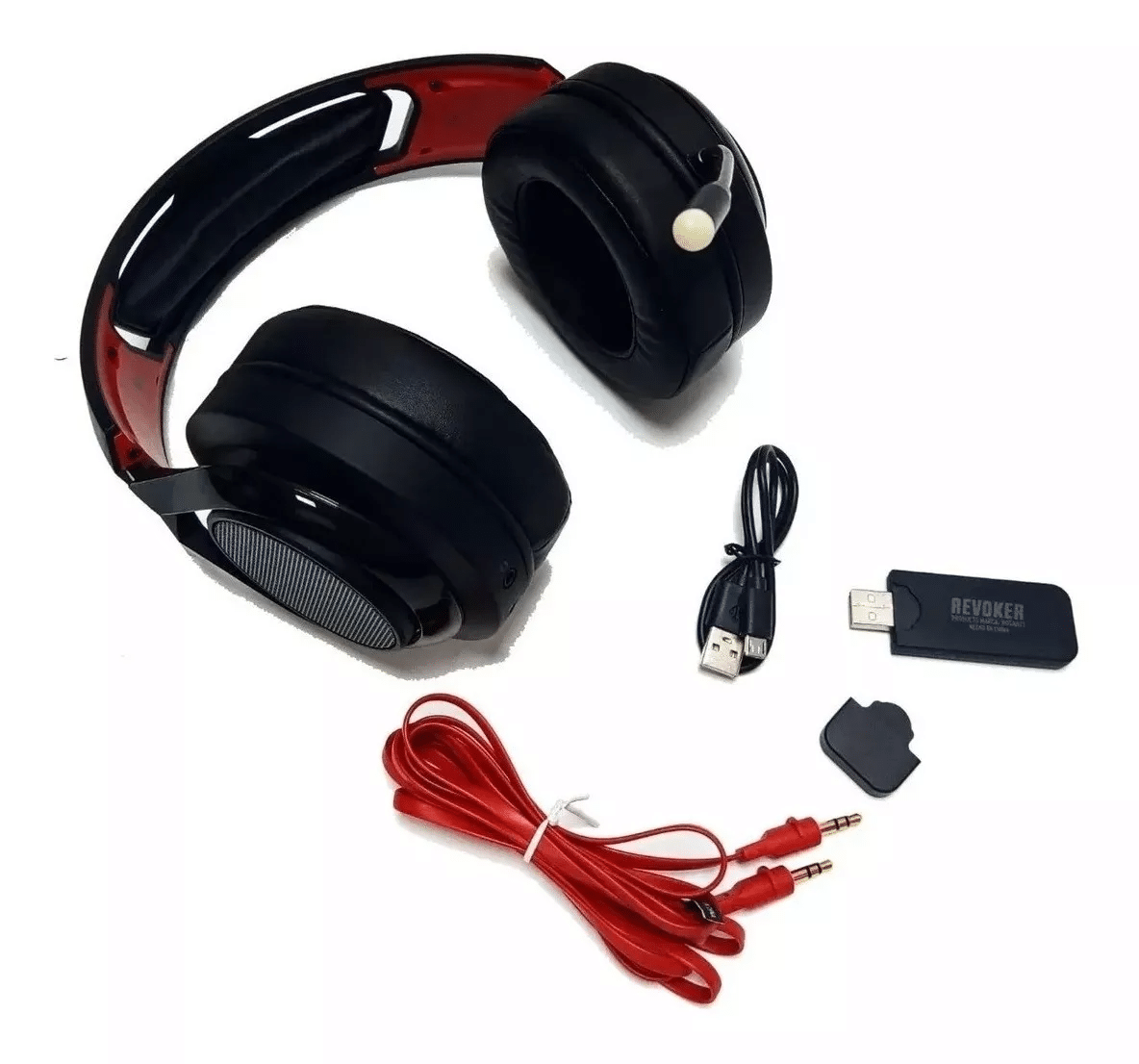 NOGA REVOKER // AURICULARES GAMER INALÁMBRICOS PARA P4, SWITCH Y PC